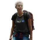 The Mahua Store Women’s The Verified Hiker Female Print T-shirt - Olive / XS - T-shirt