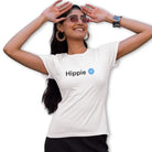The Mahua Store Women’s The Verified Hippie Female Print T-shirt - White / XS - T-shirt