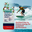 Trekk Nutrition Advantage Mint Chocolate Energy Shot Gel 35g - Pack of 20 - Energy Gels