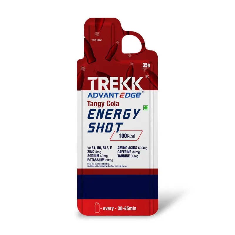 Trekk Nutrition Advantage Tangy Cola Energy Shot Gel 35g - Pack of 20 - Energy Gels