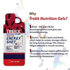 Trekk Nutrition Advantage Tangy Cola Energy Shot Gel 35g - Pack of 20 - Energy Gels