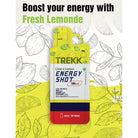 Trekk Nutrition Lime & Lemon Energy Shot Gel 35g - Pack of 20 - Energy Gels