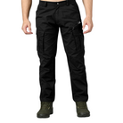 Trekmonk Men’s 7 Pocket Cargo Pants - Black / M - Cargos and Pants
