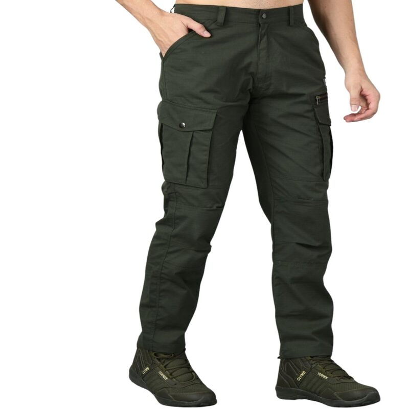 Trekmonk Men’s 7 Pocket Cargo Pants - Cargos and Pants