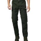 Trekmonk Men’s Loose Convertible Cargo Pants - Olive / M - Cargos and Pants