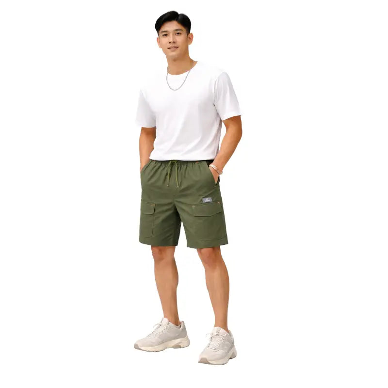 Trekmonk Men’s Trail Utility Shorts – 4 Pocket Lightweight Outdoor & Travel Shorts - Shorts