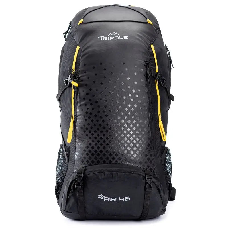 Tripole Air 46 Litres Travel and Hiking Rucksack - Black / 46 Litres - Rucksacks and Backpacks
