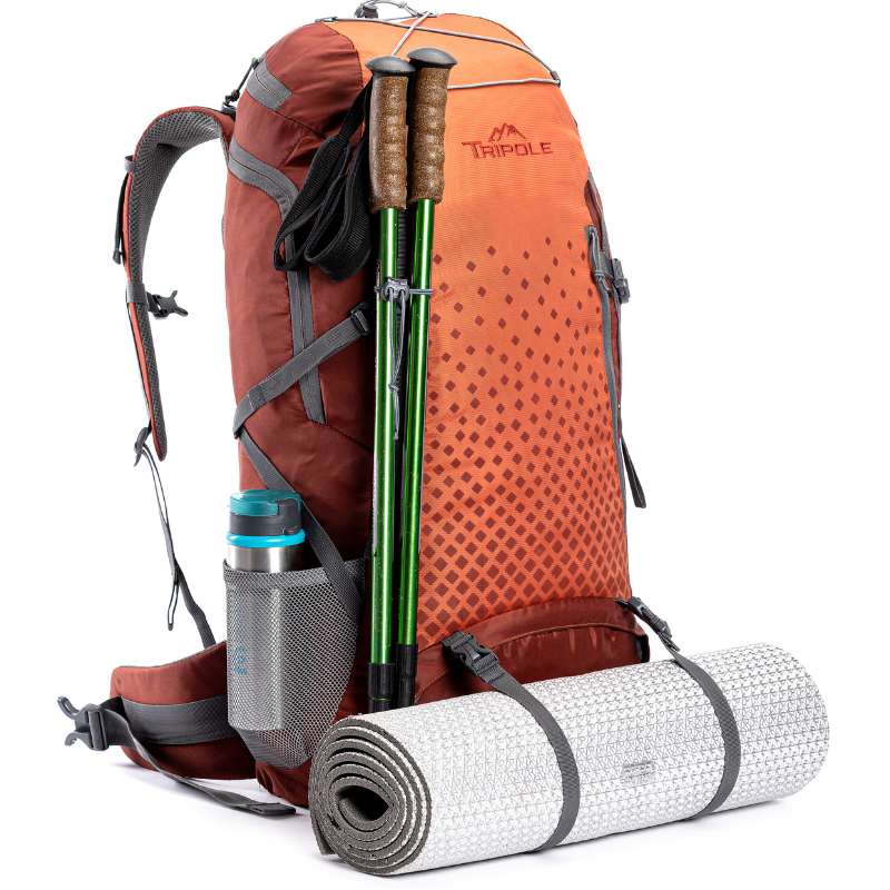 Tripole Air 62 Litre Travel and Hiking Rucksack - Rucksacks and Backpacks