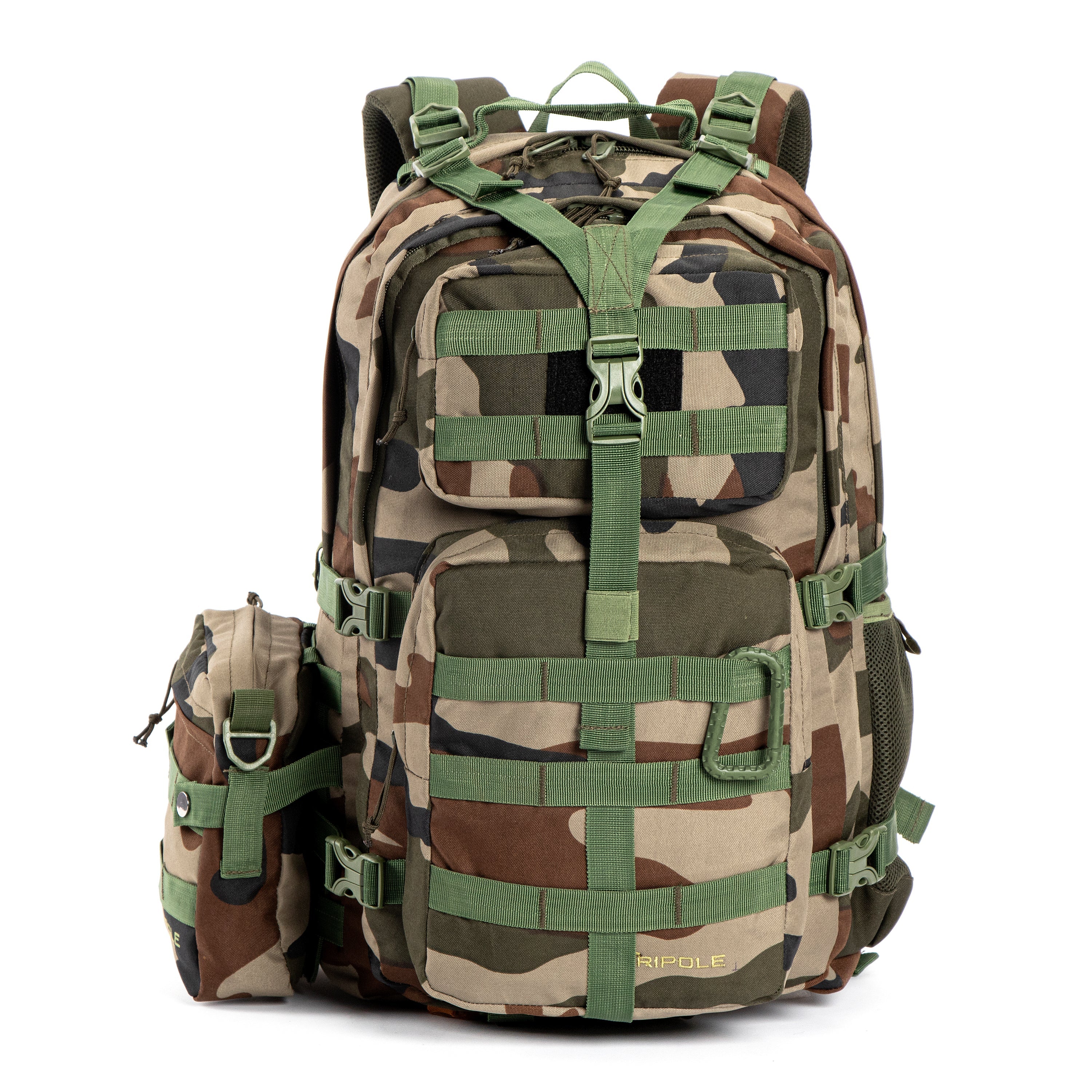 Tripole Alfa 45 Litre Military Tactical Backpack with Sling Bag - Rucksacks and Backpacks