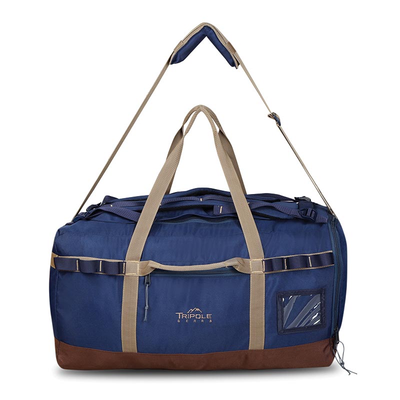 Tripole Basecamp Duffel Travel Bag-80 Litres - Navy / 80 litres - Rucksacks and Backpacks