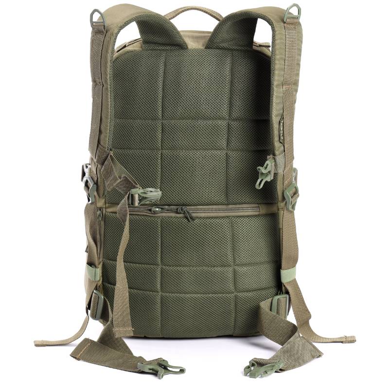 Tripole Captain 25 Litre Tactical Backpack with Molle Webbing and Carabineer - Rucksacks and Backpacks