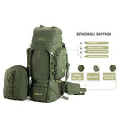 Tripole Colonel 80 Litre Rucksack + Detachable Day Pack & Rain Cover - Rucksacks and Backpacks
