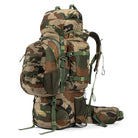 Tripole Colonel Pro Metal Frame 105 Litre Rucksack Front Opening with Detachable Bag and Rain Cover - India Army / 105