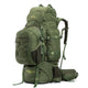 Tripole Colonel Pro Metal Frame Rucksack Front Opening with Detachable Bag and Cover-90 L