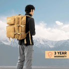 Tripole Force Plus Tactical Army 50 Litre Bag & Backpack with Laser-cut Molle - Rucksacks and Backpacks