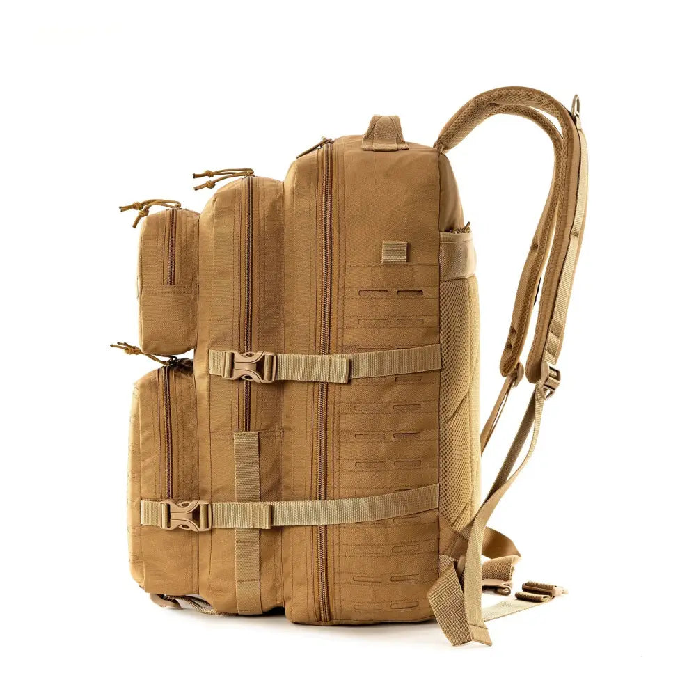 Tripole Force Plus Tactical Army 50 Litre Bag & Backpack with Laser-cut Molle - Rucksacks and Backpacks