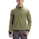 Tripole Men’s Anti-Pilling Fleece Winter Jacket and Windcheater - Olive Green / S - Winter Jacket