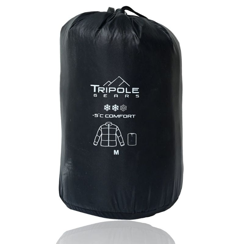 Tripole Men’s Boreal Winter and Snow Jacket for Trekking Hiking & Travel Insulated Minus 5 Degree Comfort - Winter