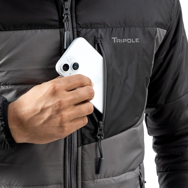 Tripole Men’s Boreal Winter and Snow Jacket for Trekking Hiking & Travel Insulated Minus 5 Degree Comfort - Winter