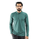 Tripole Men’s Full Sleeve Hiking and Trekking T-Shirt & Jersey - Teal / S - T-shirt