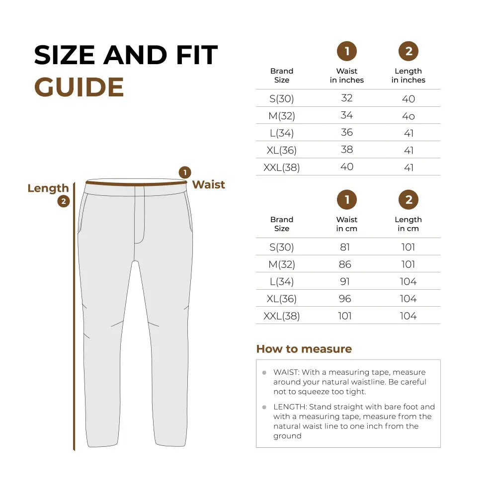 Tripole Men’s Trailblazer Trekking and Hiking Pants - Cargos and Pants