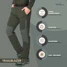 Tripole Men’s Trailblazer Trekking and Hiking Pants - Cargos and Pants
