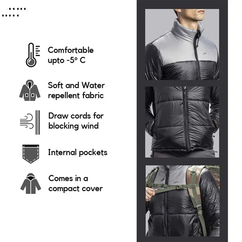 Tripole Men’s Winter and Snow Jacket for Trekking and Hiking,-5 Degree Comfort - Winter Jacket
