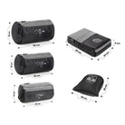 Tripole Organizer Packs Cylindrical Shaped Set of 6 - Travel Essentials
