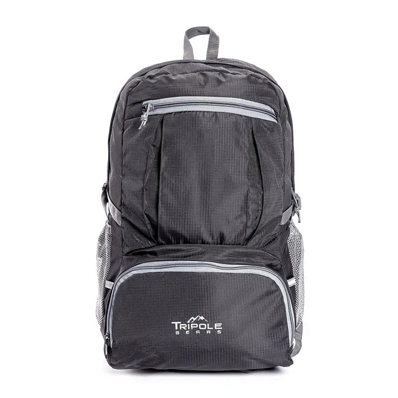 Tripole (Pack of 2) Foldable PAKEASY Backpack and Day Bag for Hiking and Day Trips - Rucksacks and Backpacks