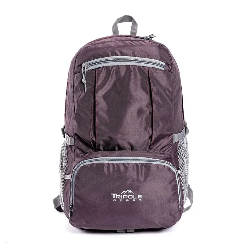 Tripole (Pack of 2) Foldable PAKEASY Backpack and Day Bag for Hiking and Day Trips - Rucksacks and Backpacks