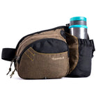 Tripole (Pack of 2) Hydra Waist Pack with Bottle Holder for Running Cycling and Daily Use - Brown - Waist Packs
