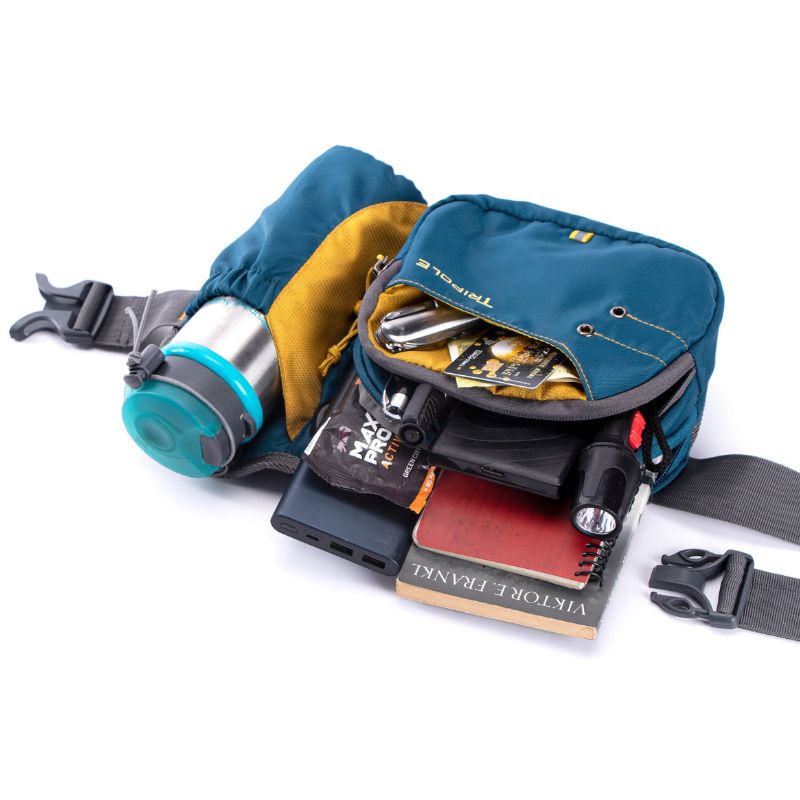 Tripole (Pack of 2) Hydra Waist Pack with Bottle Holder for Running Cycling and Daily Use - Waist Packs