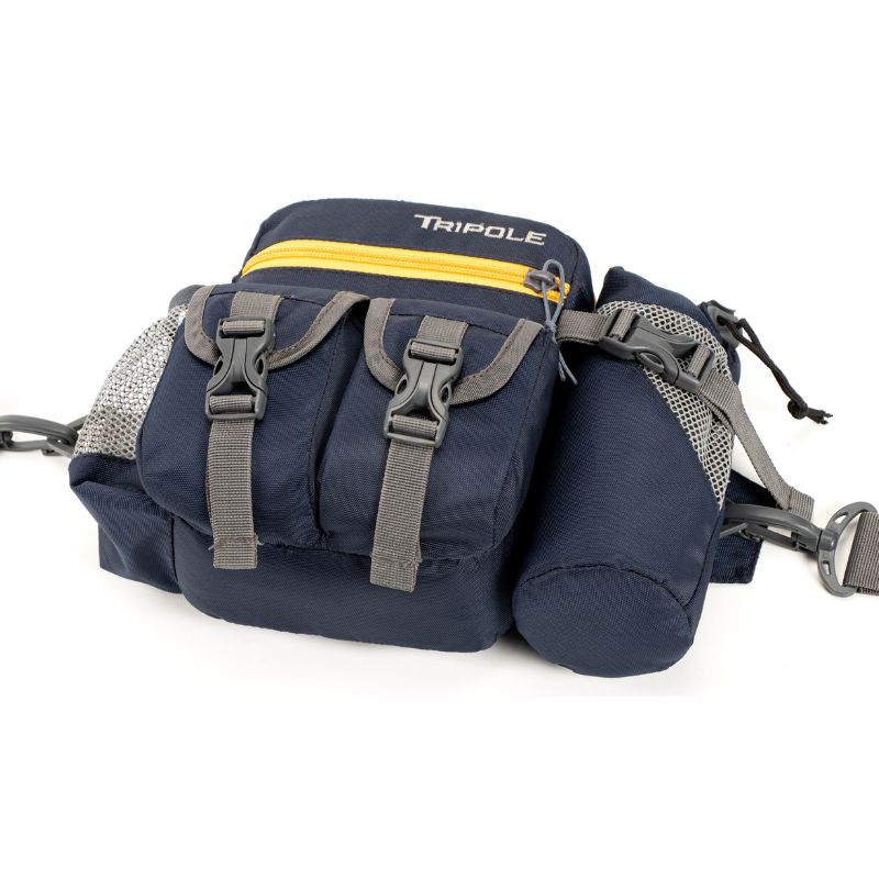 Tripole (Pack of 2) Waist Pack With Detachable Bottle Holder Multi-Utility Waist and Sling Bag - Waist Packs