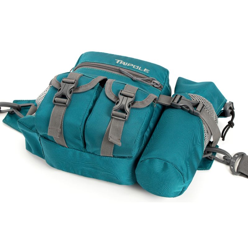 Tripole (Pack of 2) Waist Pack With Detachable Bottle Holder Multi-Utility Waist and Sling Bag - Waist Packs