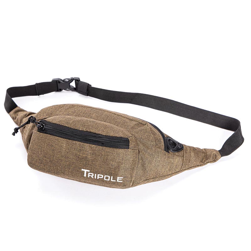 Tripole (Pack of 3) Ergo Waist Pack and Fanny Bag - Brown - Waist Packs