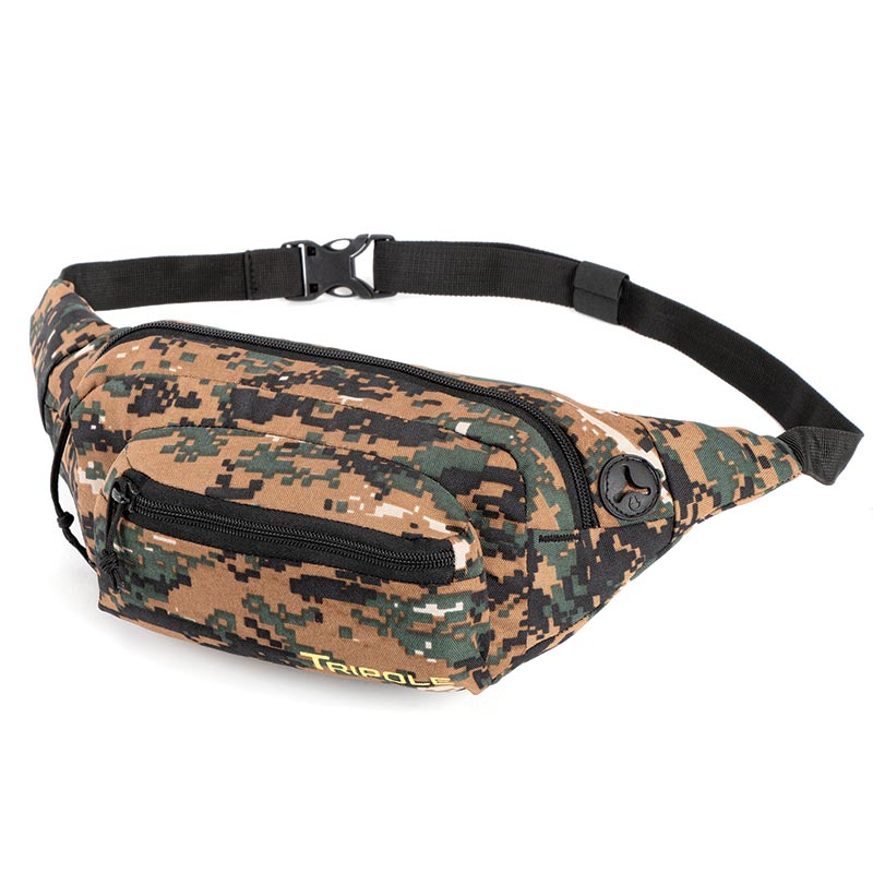 Tripole (Pack of 3) Ergo Waist Pack and Fanny Bag - Digital Camouflage - Waist Packs