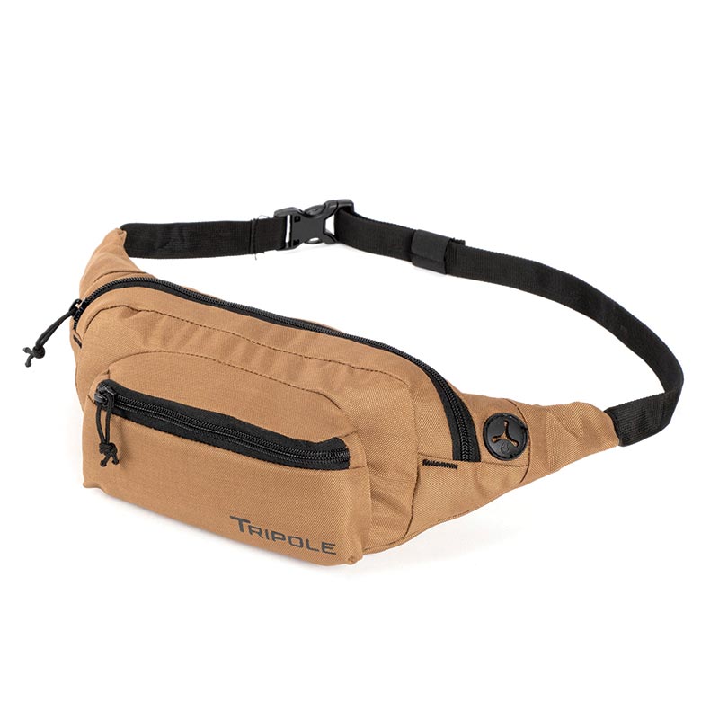 Tripole (Pack of 3) Ergo Waist Pack and Fanny Bag - Khaki - Waist Packs