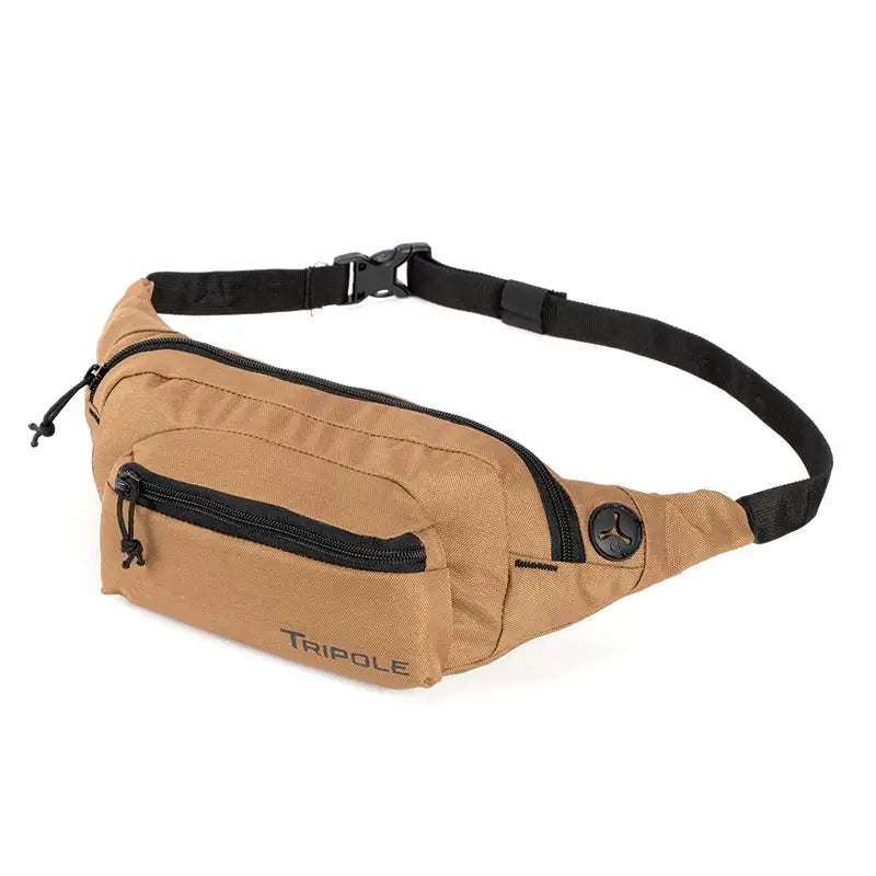 Tripole (Pack of 3) Ergo Waist Pack and Fanny Bag - Khaki - Waist Packs