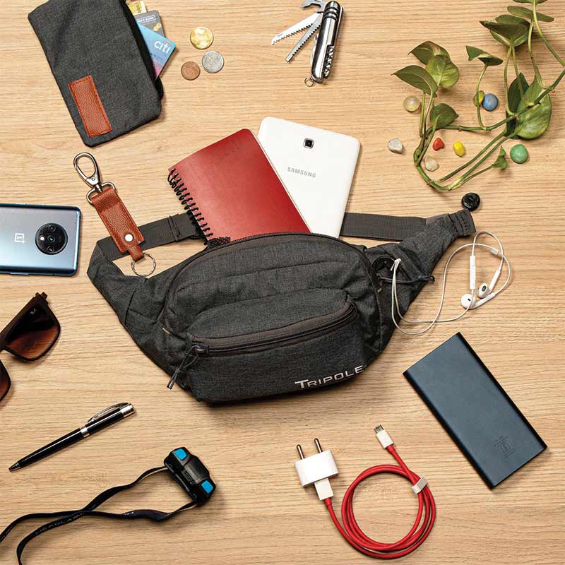 Tripole (Pack of 3) Ergo Waist Pack and Fanny Bag - Waist Packs