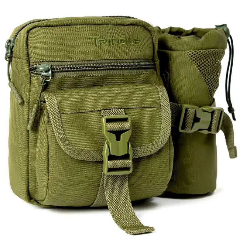 Tripole Ranger Multi-Utility Waist Pack with Detachable Bottle Holder Hiking Waist Bag & Sling- Pack of 2 - Waist Packs
