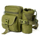 Tripole Ranger Multi-Utility Waist Pack with Detachable Bottle Holder Hiking Waist Bag & Sling- Pack of 2