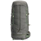 Tripole Terra Backpacking and Trekking Rucksack with Front Opening Rain Cover and Metal Frame-75 Litres - Green / 75