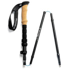 Tripole Trailcore Foldable Trekking and Hiking Pole- Lightweight - Black - Poles