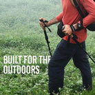 Tripole Trailcore Foldable Trekking and Hiking Pole- Lightweight - Black - Poles