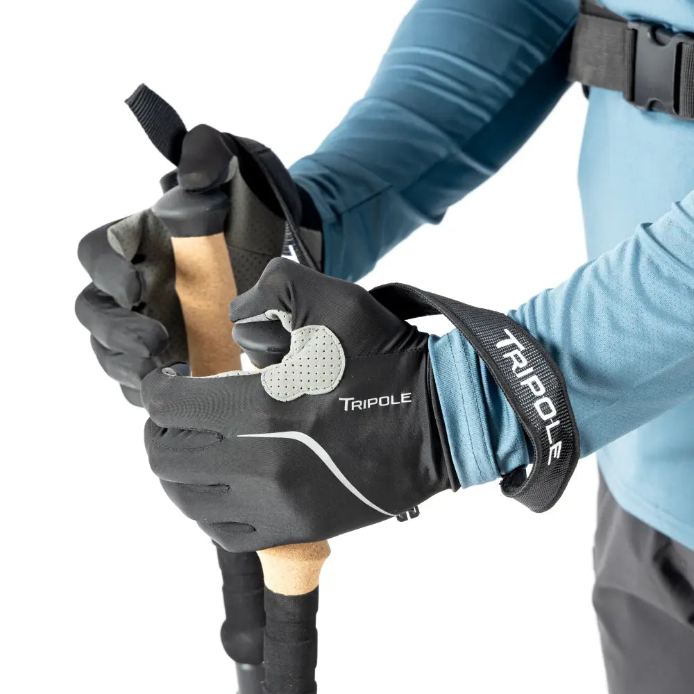 Tripole TrailGrip Winter Sports Gloves – Anti-Slip Touchscreen Gloves for Running Hiking & Cycling - Gloves