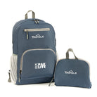 Tripole Unisex 15 Litres Foldable Backpack Lightweight Compact- Pack of 2 - Navy Blue / 15 Litres - Rucksacks