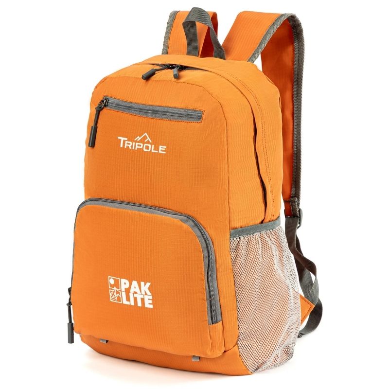 Tripole Unisex 15 Litres Foldable Backpack Lightweight Compact- Pack of 2 - Rucksacks and Backpacks