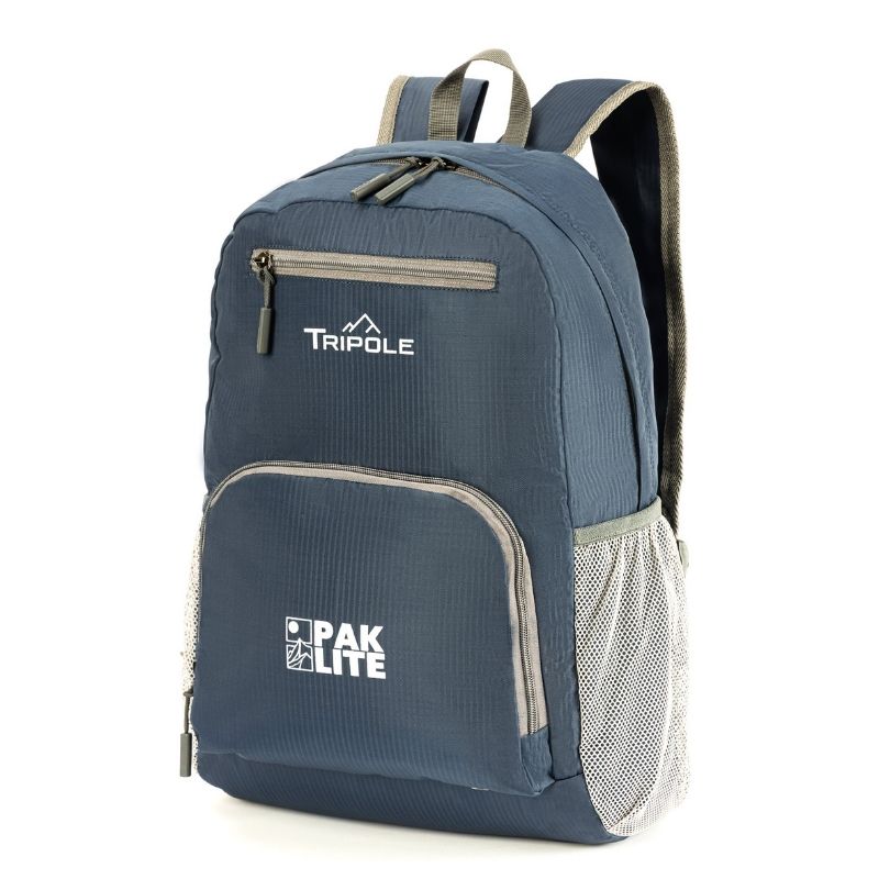 Tripole Unisex 15 Litres Foldable Backpack Lightweight Compact- Pack of 2 - Rucksacks and Backpacks