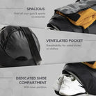 Tripole Unisex Blaze Gym & Sports 35 Litres Duffel Bag Multi-utility - Rucksacks and Backpacks