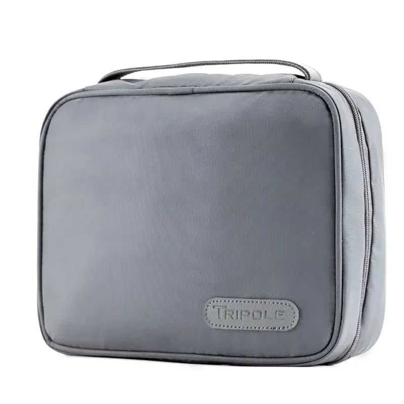 Tripole Unisex Electronics Organizer Portable Bag - Grey / One Size - Travel Essentials